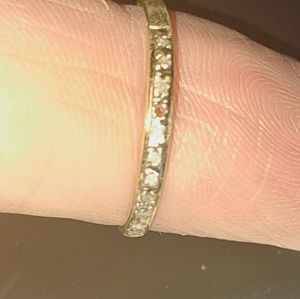 10k yellow gold band